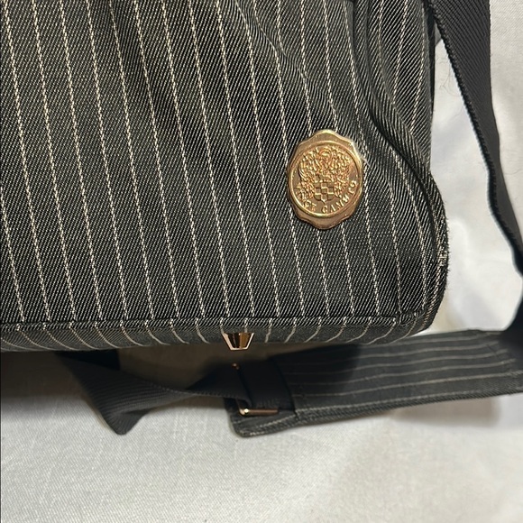 Vince Camuto Gray and Rose Gold Weekender Bag - Picture 10 of 14